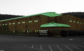 Broome County jail from the exterior