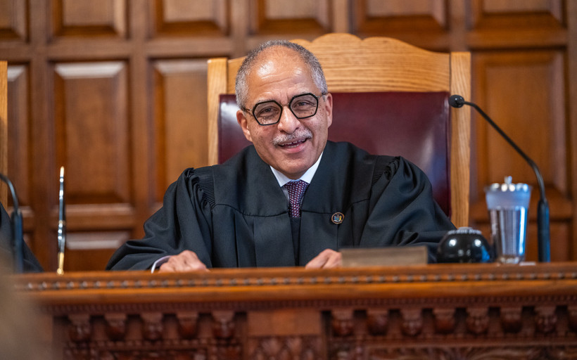 Chief Judge Rowan Wilson sits on the Court of Appeals bench.