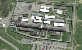An overhead view of Great Meadow Correctional Facility