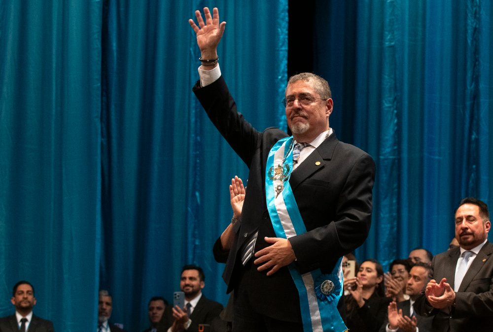 Guatemala's new President Bernardo Arévalo in January 2024.
