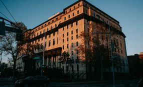 The Queens Supreme Courthouse houses the Surrogate's Court, where Brandon Bishunauth's court case has played out over the past two years.